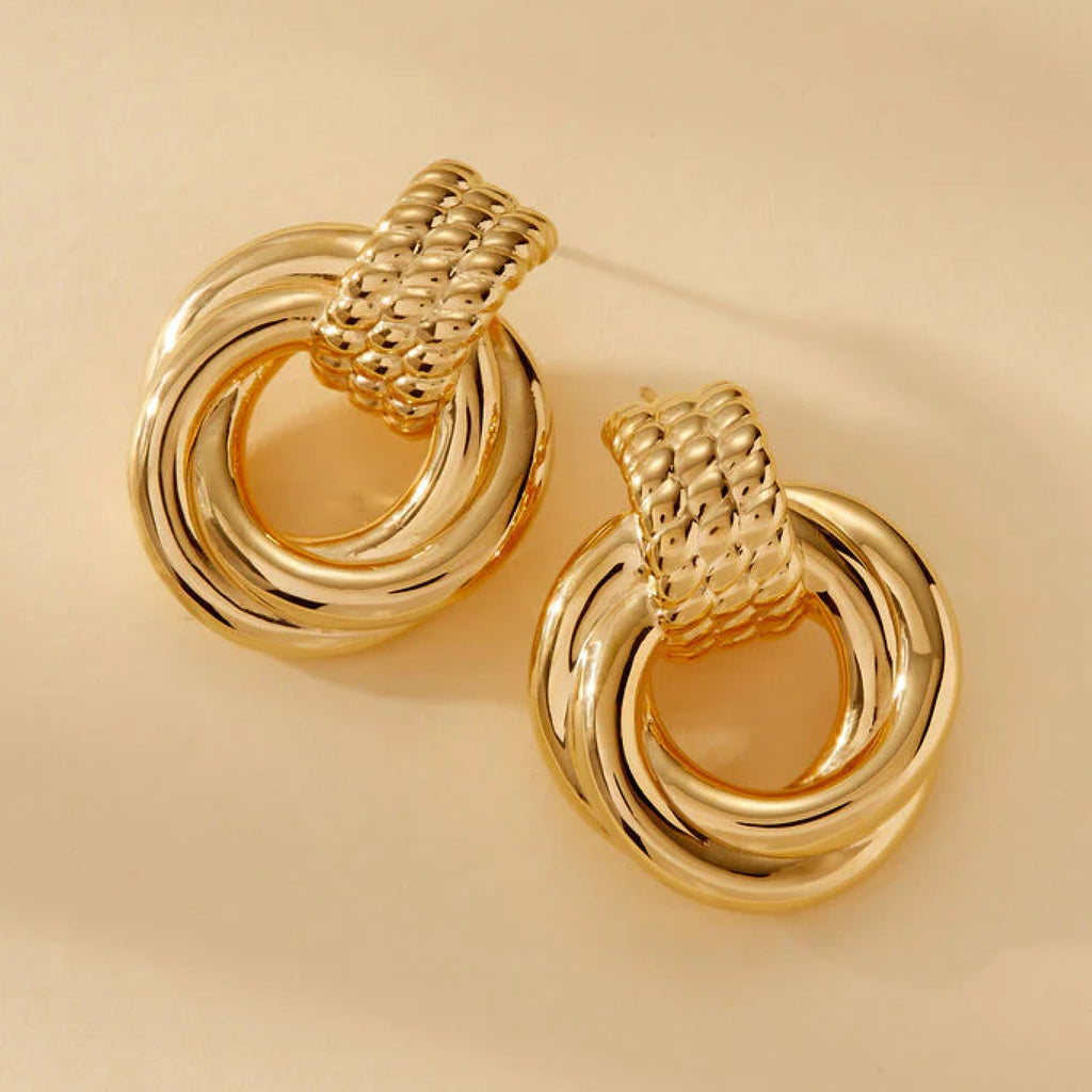 Interlude Doorknocker Earring